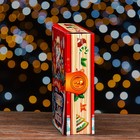 Коробка подарочная складная"Новогодняя" 21 х 6 х 22 см - Фото 3