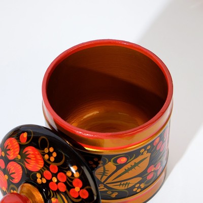 Кадочка, средняя, 9×14 см, хохлома, микс