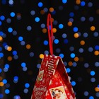 Коробка подарочная складная "Новогодица красный" 9,5 x 9,5 x 25 см - Фото 5