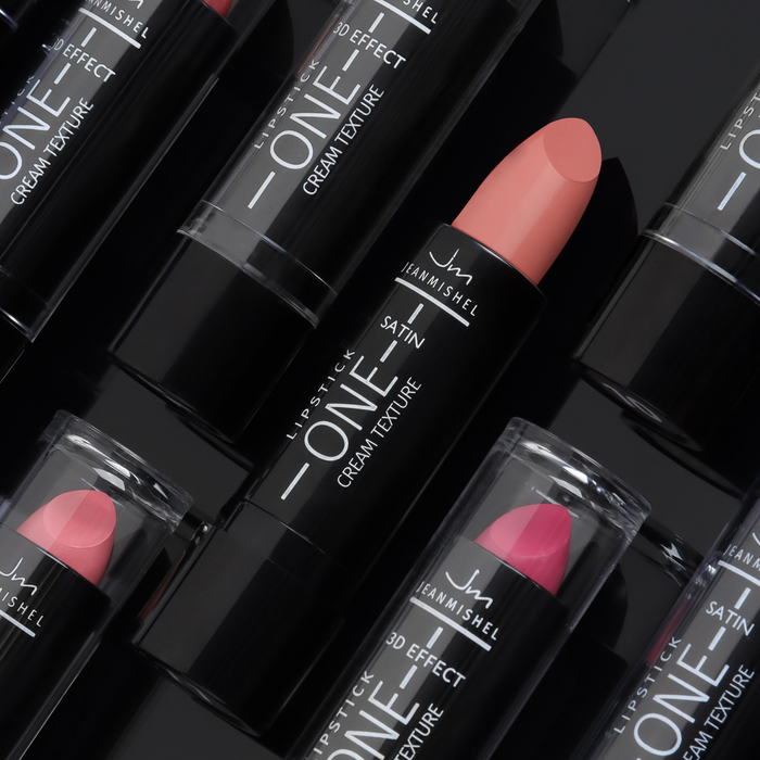 Помада для губ JEANMISHEL SATIN CREAM TEXTURE тон 03 розово-бежевый светлый, 14 г - Фото 1