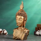 Фигура "Бюст Будды" бронза, 26см - Фото 2