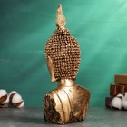 Фигура "Бюст Будды" бронза, 26см - фото 23095043