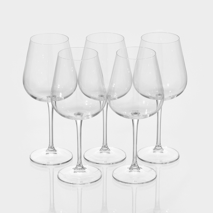 УЦЕНКА Набор бокалов для вина 450 мл Strix, 5 шт. - Фото 1