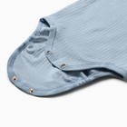 Набор для новорожденных 15 предметов, цвет джинс/голубой/молочный, рост 56-62 см - Фото 37