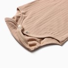 Набор для новорожденных 15 предметов, цвет кремовый/бежевый/молочный, рост 56-62 см - фото 23465031