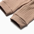 Набор для новорожденных 15 предметов, цвет кремовый/бежевый/молочный, рост 56-62 см - фото 23465035