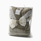 Комплект на выписку 3 предмета, цвет хаки, р. 100х100 - фото 24265274