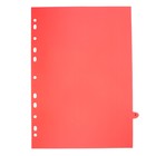 Разделитель листов A4 (245 x 305 мм), цветовой, алфавитный А-Я, 20 листов, "deVENTE. Pastel" полипропилен 140 мкм, индивидуальная упаковка - Фото 4