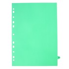 Разделитель листов A4 (245 x 305 мм), цветовой, алфавитный А-Я, 20 листов, "deVENTE. Pastel" полипропилен 140 мкм, индивидуальная упаковка - Фото 5