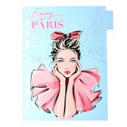 Разделитель листов A5 (175×210 мм) цветовой, 5 листов, "deVENTE. Emmy in Paris" полипропилен 140 мкм, тонированные с рисунком, индивидуальная упаковка - Фото 3