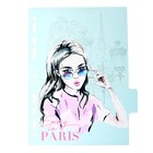 Разделитель листов A5 (175×210 мм) цветовой, 5 листов, "deVENTE. Emmy in Paris" полипропилен 140 мкм, тонированные с рисунком, индивидуальная упаковка - Фото 6