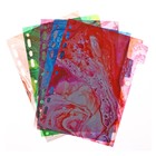 Разделитель листов A5 (175×210 мм) цветовой, 5 листов, "deVENTE. Marandi. Sparkl" полипропилен 140 мкм, искрящаяся фактура, с рисунком, индивидуальная упаковк�... - Фото 2