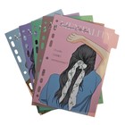 Разделитель листов A5 (210 x 160 мм) цветовой, 5 листов, "deVENTE. Mentality" ламинированный мелованный картон 210 гр, тонированный с рисунком, индивидуальная упаковка - фото 24651671