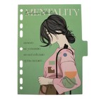 Разделитель листов A5 (210 x 160 мм) цветовой, 5 листов, "deVENTE. Mentality" ламинированный мелованный картон 210 гр, тонированный с рисунком, индивидуальная упаковка - фото 24651674