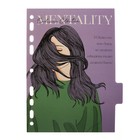 Разделитель листов A5 (210 x 160 мм) цветовой, 5 листов, "deVENTE. Mentality" ламинированный мелованный картон 210 гр, тонированный с рисунком, индивидуальная упаковка - фото 24651675