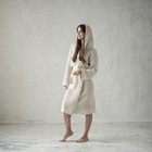 Халат банный женский «Эльза», размер S-M, цвет бежевый - Фото 3
