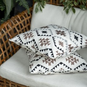 Наволочка декоративная «Сельта», размер 45х45 см, цвет серый