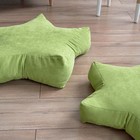 Декоративная подушка «Старс», размер 55х55х12 см, цвет зелёный - Фото 3