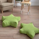 Декоративная подушка «Старс», размер 55х55х12 см, цвет зелёный - Фото 4