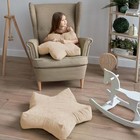 Подушка декоративная Pasionaria «Старс», холлофайбер, размер 55х55х12 см, цвет сливочный - фото 27803625