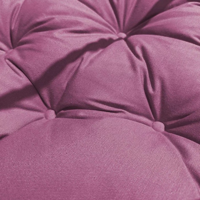 Подушка для качелей «Билли», диаметр 60 см, цвет бледно-розовый - фото 1881382845