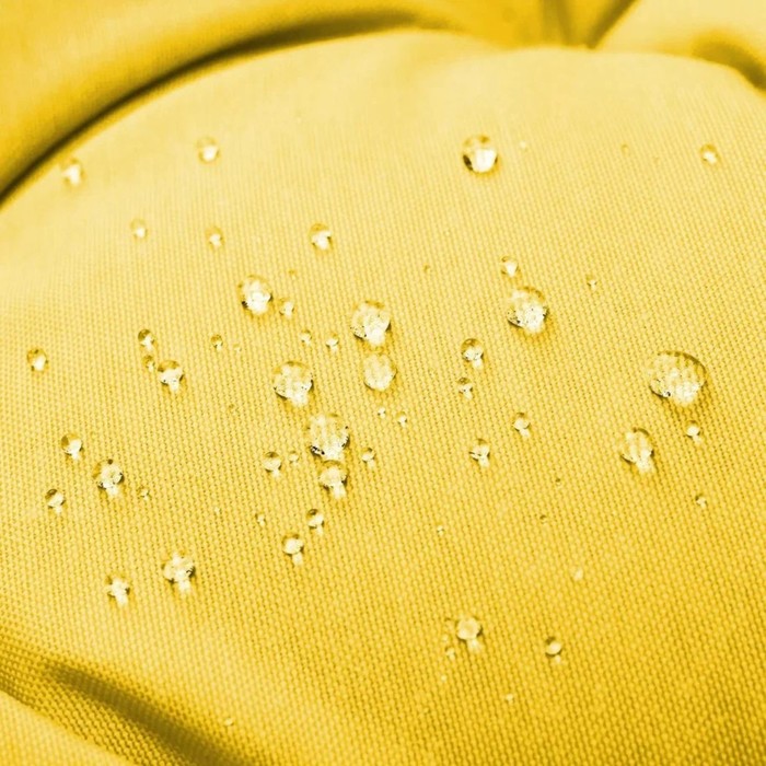 Подушка для качелей «Билли», диаметр 60 см, цвет жёлтый - фото 1881382851