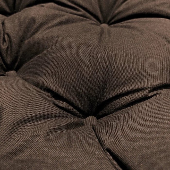 Подушка для качелей «Билли», диаметр 60 см, цвет коричневый - фото 1903515707
