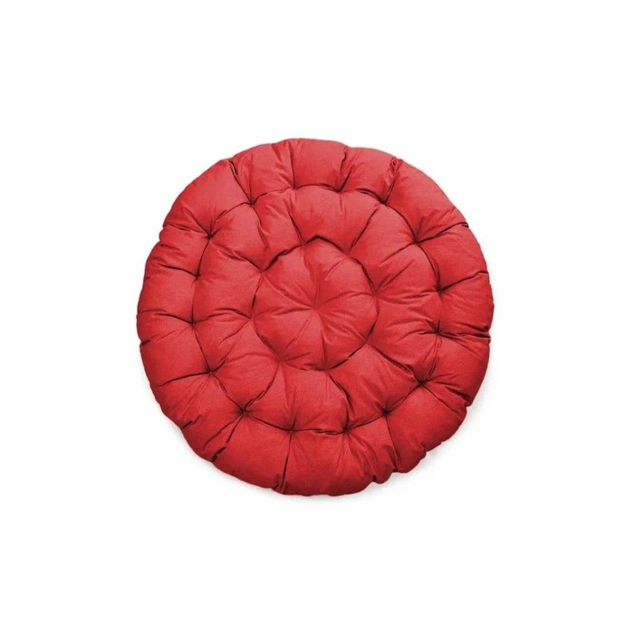 Подушка для качелей «Билли», диаметр 115 см, цвет красный - фото 1881382865