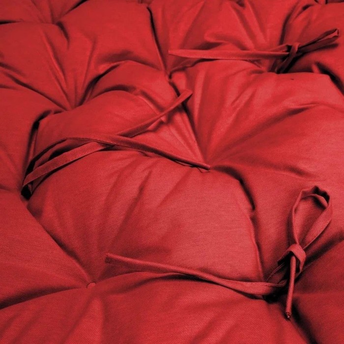 Подушка для качелей «Билли», диаметр 115 см, цвет красный - фото 1881382867