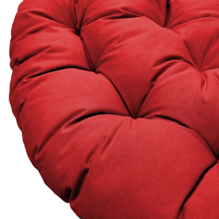 Подушка для качелей «Билли», диаметр 115 см, цвет красный - фото 1881382868