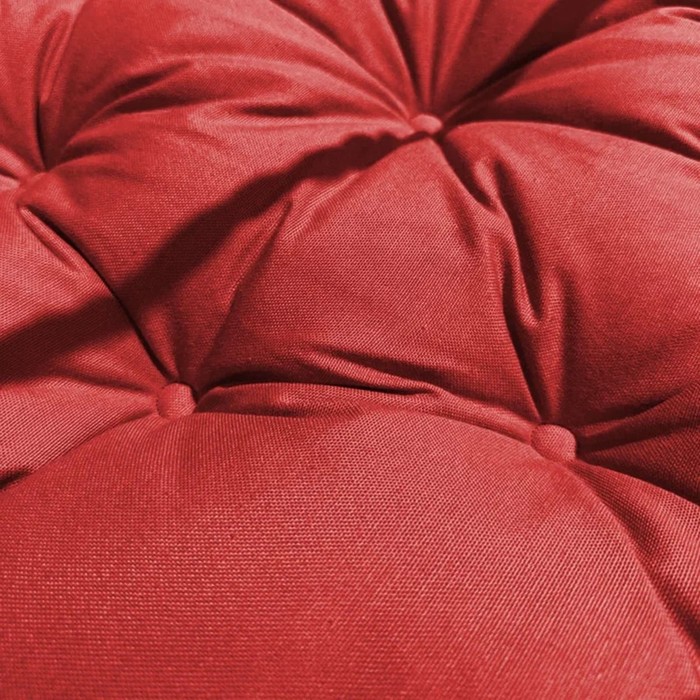 Подушка для качелей «Билли», диаметр 60 см, цвет красный - фото 1881382873