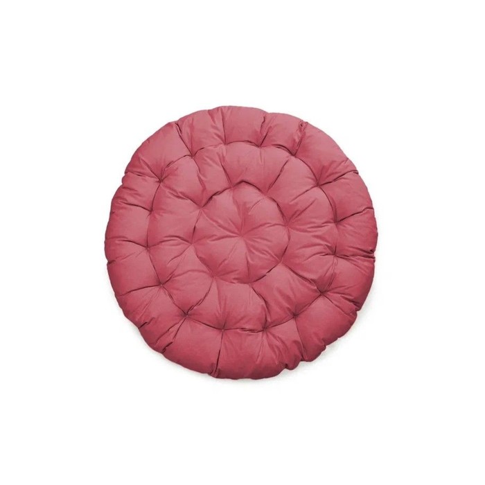 Подушка для качелей «Билли», диаметр 115 см, цвет малиновый - фото 1882869291