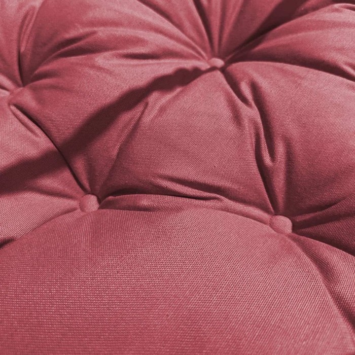 Подушка для качелей «Билли», диаметр 60 см, цвет малиновый - фото 1882869301