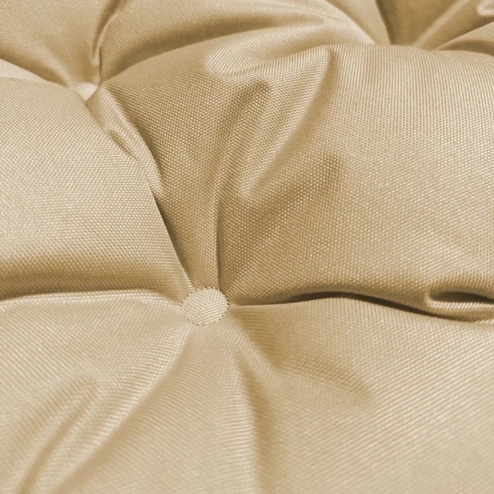 Подушка для качелей «Вилли», диаметр 60 см, цвет бежевый - фото 1881382997