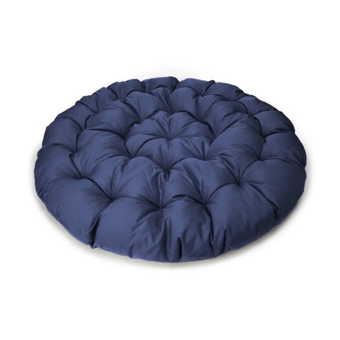 Подушка для качелей «Вилли», диаметр 115 см, цвет синий - фото 1882869414