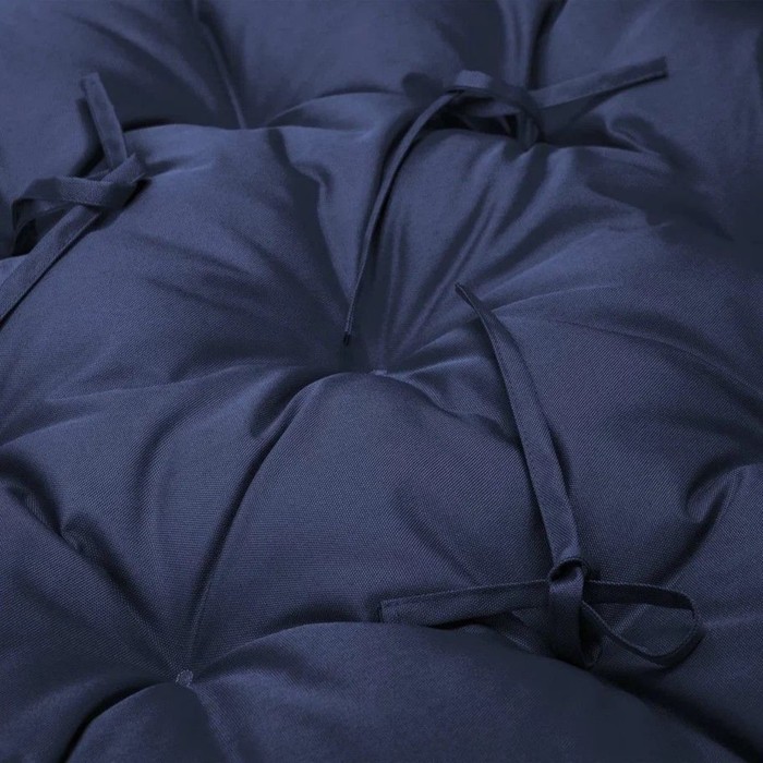 Подушка для качелей «Вилли», диаметр 115 см, цвет синий - фото 1882869416