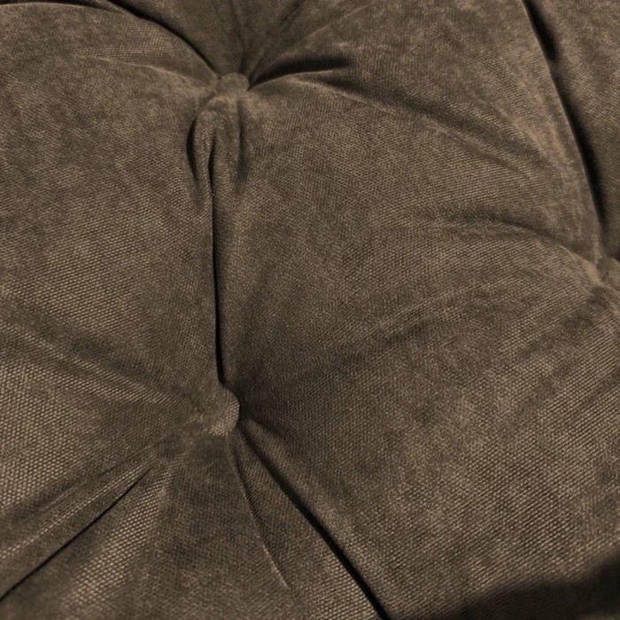 Подушка для качелей «Тина», диаметр 60 см, цвет коричневый - фото 1904977050