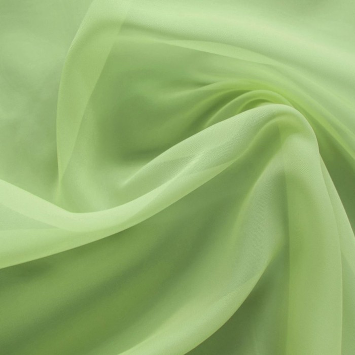 Портьера «Тая», размер 300х180 см, цвет зелёный - фото 1909348451