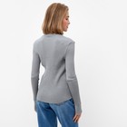 Джемпер женский MINAKU: Knitwear collection цвет серый, размер 46-48 - фото 72179