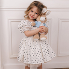 Платье нарядное детское MINAKU: PartyDress, цвет белый, рост 104 см - Фото 10