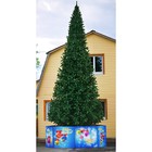 Ограждение декоративное для ствольной ели Green trees, принт синий, 5 м - Фото 1