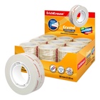 Клейкая лента канцелярская, 18 мм х 33 метра, ErichKrause Crystal, суперпрозрачная, дисплей, цена за 1шт. - Фото 7