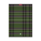 Тетрадь 48 листов в клетку, А4, ErichKrause "Scottish Cage", пластиковая обложка, блок офсет. белизна 100%, микс - фото 24302609