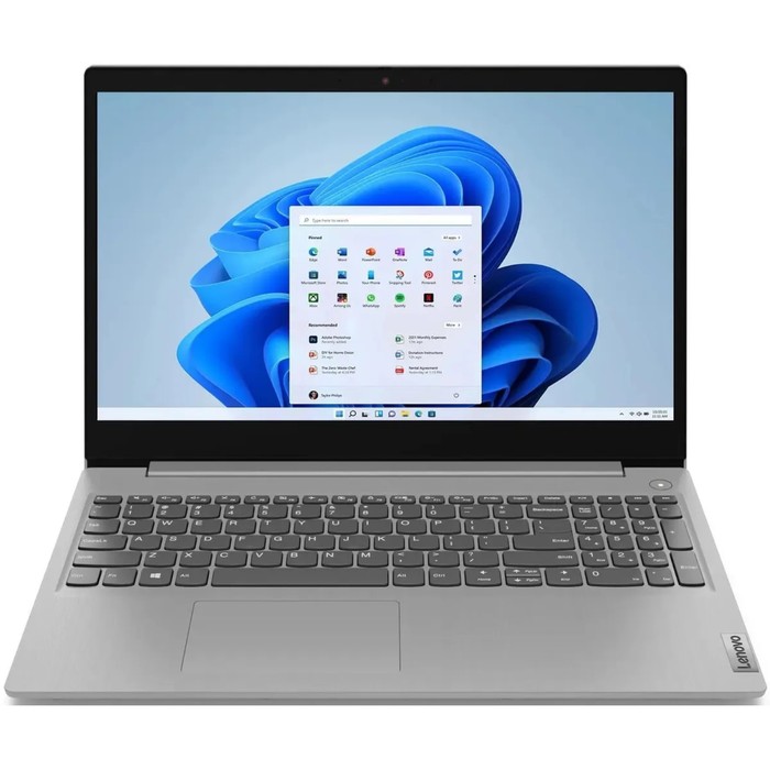 Ноутбук Lenovo IdeaPad 3 15IGL05, 15.6", N4020, 8 Гб, SSD 256 Гб, Intel UHD, Win11, серый - фото 51475680