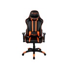 Кресло игровое Canyon Fobos GС-3, 150 кг, 2D подлокотники, экокожа, чёрно-оранжевое - Фото 2