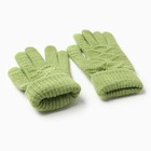 Перчатки женские, цвет зеленый, размер 7-8 - Фото 3