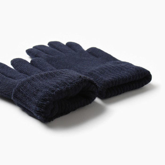 Перчатки мужские , цвет синий, размер 11