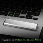 Накопитель SSD Digma USB 3.2 128Gb DGSR8128G1MSR RUN X 1.8" серебристый - фото 51473298 Накопитель SSD Digma USB 3.2 128Gb DGSR8128G1MSR RUN X 1.8" серебристый - фото 51473298