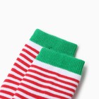 Носки махровые детские, цвет зелёный, р-р 12-14 - Фото 2