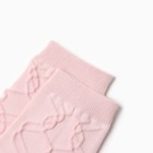 Носки женские шерстяные, цвет розовый, размер 23-25 - Фото 2